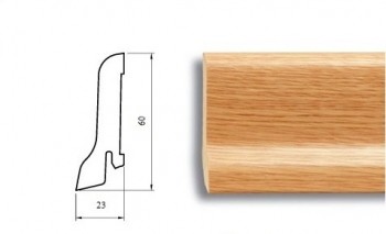 Плинтус шпонированный Tarkett (Таркетт) Salsa 60x23 Дуб Кокуа арт. 559540019 Плинтус шпонированный Tarkett (Таркетт) Salsa 60x23 Дуб Кокуа арт. 559540019