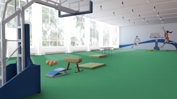 Линолеум Tarkett (Таркетт) Omnisports Action 65 Field Green рулон 2x20,5м (41м2) арт. 200207001 Линолеум Tarkett (Таркетт) Omnisports Action 65 Field Green рулон 2x20,5м (41м2) арт. 200207001