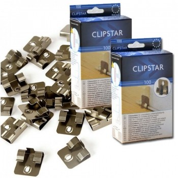 Клипса для плинтуса Clipstar (50 шт) CL1 - Clipstar (Клипстар) , Клипса ...