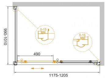 Душевой уголок Cezares (Чезарес) GIUBILEO-AH-1-SCORREVOLE арт. GIUBILEO-AH-1-140/100-SCORREVOLE-CP-G Душевой уголок Cezares (Чезарес) GIUBILEO-AH-1-SCORREVOLE арт. GIUBILEO-AH-1-140/100-SCORREVOLE-CP-G