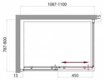������� ������ BelBagno (���������)  UNO-AH-1 ���. UNO-AH-1-110/80-C-Cr