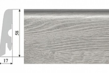 ������� ��� Corkstyle (���������)  Print Cork 58x17 Castle Oak White ���. MDF59