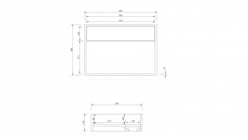 Раковина из искусственного камня NT Bagno Trento арт. NT402 Раковина из искусственного камня NT Bagno Trento арт. NT402