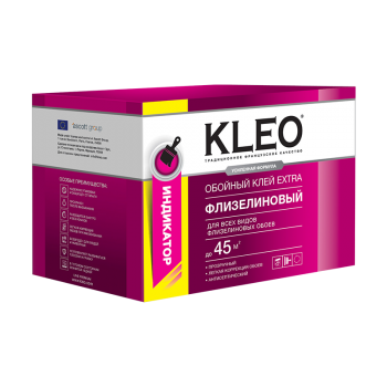 Клей Kleo Extra Флизелиновый 45 м2 с индикатором арт. KELPI320