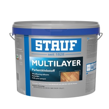 Эластичный однокомпонентный паркетный клей Stauf Multilayer (18 кг) арт. 129130 Эластичный однокомпонентный паркетный клей Stauf Multilayer (18 кг) арт. 129130