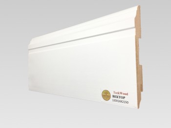 Плинтус Teckwood Белый Вектор фигурный 120х16мм арт. TWWVF120X16 Плинтус Teckwood Белый Вектор фигурный 120х16мм арт. TWWVF120X16