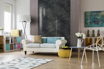 Стеновая панель Стильный Дом Мрамор Бьянка темная 2,44x1,22м (влагостойкая) арт. v91806 Стеновая панель Стильный Дом Мрамор Бьянка темная 2,44x1,22м (влагостойкая) арт. v91806