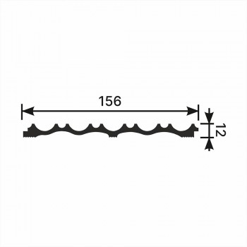 Стеновая панель Cosca 156х12мм арт. RP003 Стеновая панель Cosca 156х12мм арт. RP003
