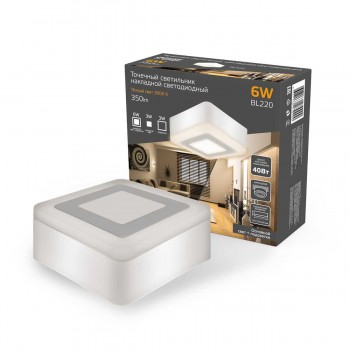 Потолочный светодиодный светильник Gauss (Гаусс) Backlight арт. BL220 Потолочный светодиодный светильник Gauss (Гаусс) Backlight арт. BL220