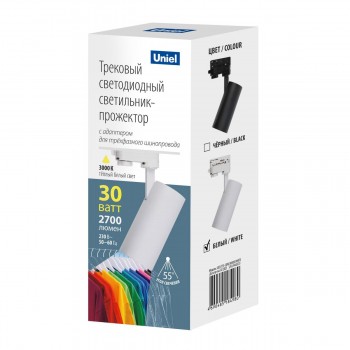 �������� ������������ ���������� Uniel (�����)  Ul-00011207 ���. ULB-T55-30W/3000K White