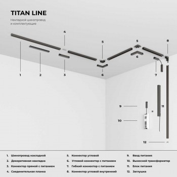 ��������� l-�������� ���������� Elektrostandard (���������������)  Titan line 85225/00 ���. a069717