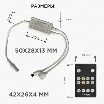 ������������ ����� Apeyron 14,4W/m 60LED/m 5050SMD ������ �����/�������� ����� 2,5M  ���. 10-222