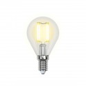����� ������������ ����������� Uniel E14 6w 3000k ����������  ul-00000197 ���. LED-G45-6W/WW/E14/CL